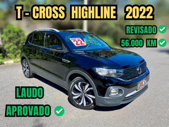 VOLKSWAGEN T-CROSS 1.4 250 TSI TOTAL FLEX HIGHLINE AUTOMÁTICO