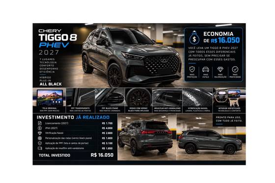 CAOA CHERY TIGGO 8 PRO 1.5 TGDI PHEV DHT