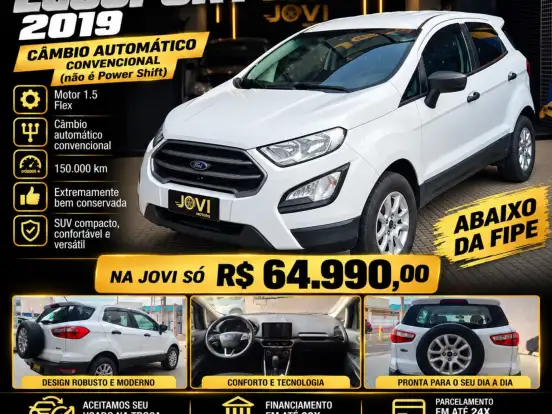 FORD-ECOSPORT-1.5 TI-VCT FLEX SE AUTOMÁTICO FORD-ECOSPORT-2018