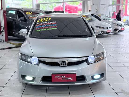 HONDA-CIVIC-1.8 EXS 16V GASOLINA 4P AUTOMÁTICO HONDA-CIVIC-2008