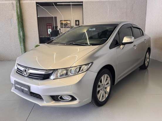 HONDA-CIVIC-1.8 LXS 16V FLEX 4P AUTOMÁTICO HONDA-CIVIC-2013