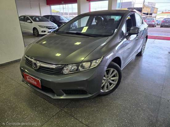 HONDA-CIVIC-1.8 LXS 16V FLEX 4P AUTOMÁTICO HONDA-CIVIC-2013