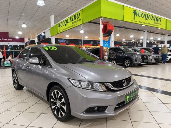 HONDA CIVIC 2.0 LXR 16V FLEX 4P AUTOMÁTICO