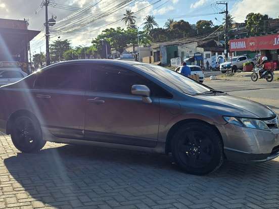 HONDA-CIVIC-1.8 LXS 16V FLEX 4P MANUAL HONDA-CIVIC-2008