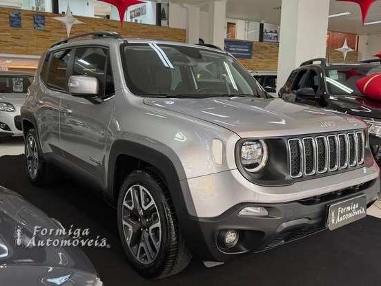 JEEP-RENEGADE-1.8 16V FLEX LONGITUDE 4P AUTOMÁTICO JEEP-RENEGADE-2019