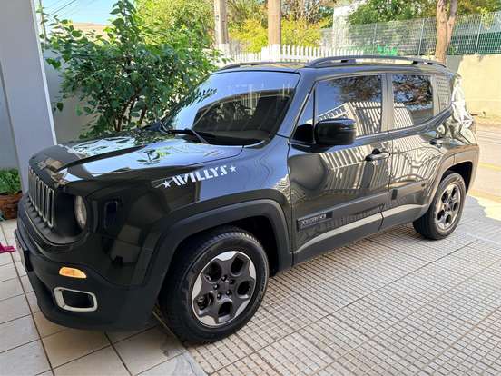 JEEP-RENEGADE-1.8 16V FLEX SPORT 4P AUTOMÁTICO JEEP-RENEGADE-2018