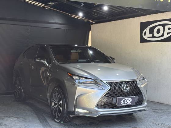 LEXUS NX 200T 2.0 F-SPORT 4X4 16V TURBO GASOLINA 4P AUTOMÁTICO
