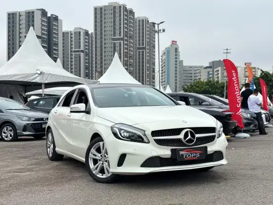 MERCEDES-BENZ-A 200-1.6 TURBO 16V FLEX 4P AUTOMÁTICO MERCEDES-BENZ-A 200-2017