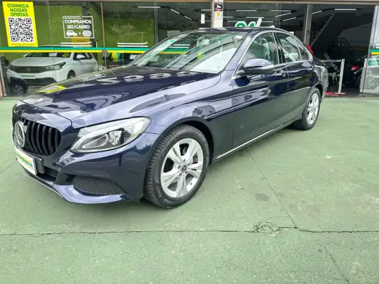 MERCEDES-BENZ-C 180-1.6 CGI 16V TURBO FLEX 4P AUTOMÁTICO MERCEDES-BENZ-C 180-2017