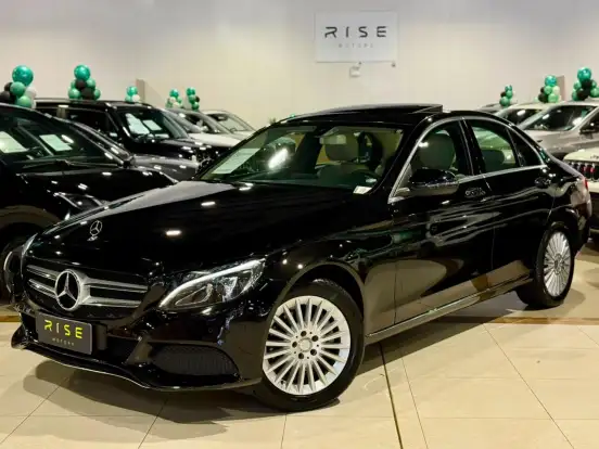 MERCEDES-BENZ-C 200-2.0 CGI AVANTGARDE 16V GASOLINA 4P AUTOMÁTICO MERCEDES-BENZ-C 200-2016