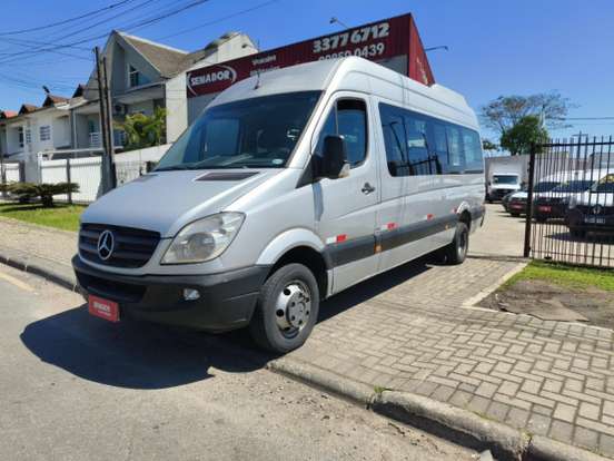 MERCEDES-BENZ-SPRINTER-2.2 515 CDI VAN 18 LUGARES TETO ALTO 16V BI-TURBO DIESEL MANUAL MERCEDES-BENZ-SPRINTER-2014
