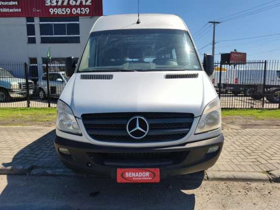 MERCEDES-BENZ-SPRINTER-2.2 515 CDI VAN 18 LUGARES TETO ALTO 16V BI-TURBO DIESEL MANUAL MERCEDES-BENZ-SPRINTER-2014
