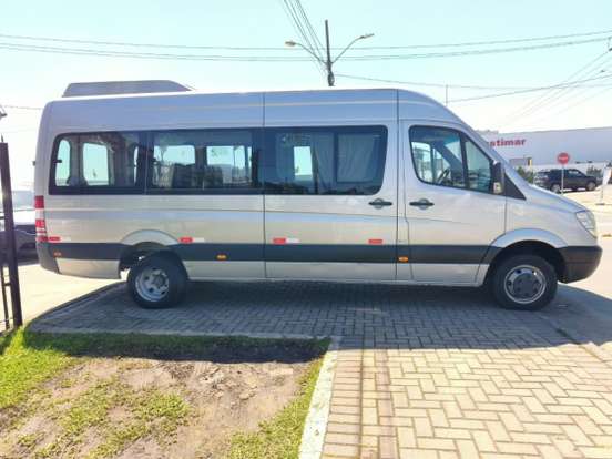 MERCEDES-BENZ-SPRINTER-2.2 515 CDI VAN 18 LUGARES TETO ALTO 16V BI-TURBO DIESEL MANUAL MERCEDES-BENZ-SPRINTER-2014