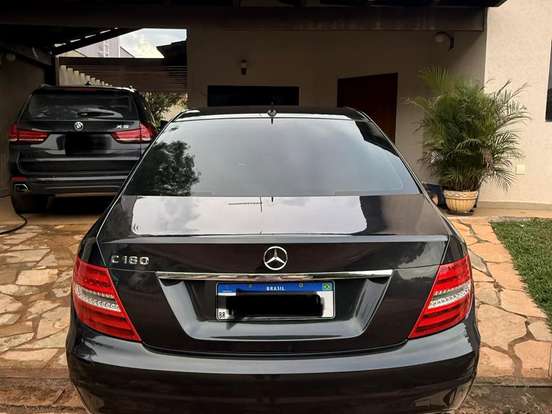 MERCEDES-BENZ-C 180-1.8 CGI CLASSIC 16V GASOLINA 4P AUTOMÁTICO MERCEDES-BENZ-C 180-2012
