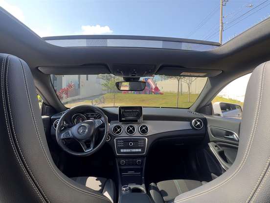 MERCEDES-BENZ-CLA 200-1.6 VISION 16V FLEX 4P AUTOMÁTICO MERCEDES-BENZ-CLA 200-2017
