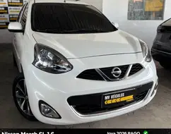 NISSAN MARCH 1.6 SL 16V FLEX 4P MANUAL NISSAN MARCH 1.6 SL 16V FLEX 4P MANUAL