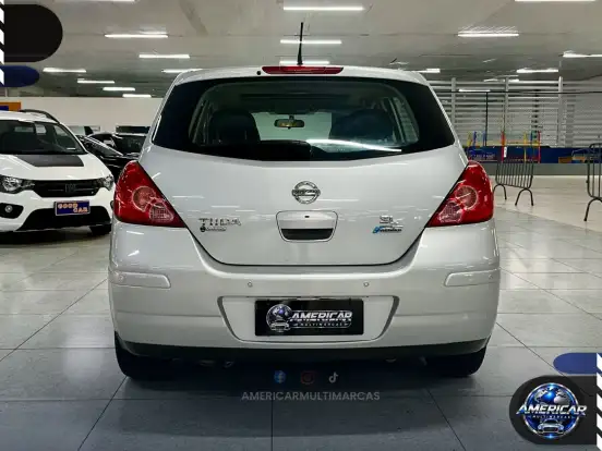 NISSAN-TIIDA-1.8 SL 16V FLEX 4P AUTOMÁTICO NISSAN-TIIDA-2010