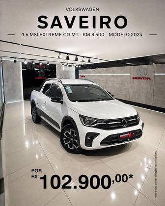 VOLKSWAGEN SAVEIRO 1.6 MSI EXTREME CD 16V FLEX 2P MANUAL