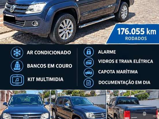 VOLKSWAGEN-AMAROK-2.0 HIGHLINE 4X4 CD 16V TURBO INTERCOOLER DIESEL 4P MANUAL VOLKSWAGEN-AMAROK-2010