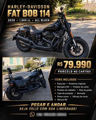 HARLEY-DAVIDSON-SOFTAIL FAT BOB 114-2020