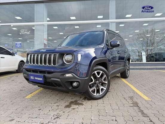 JEEP-RENEGADE-1.8 16V FLEX LONGITUDE 4P AUTOMÁTICO JEEP-RENEGADE-2021