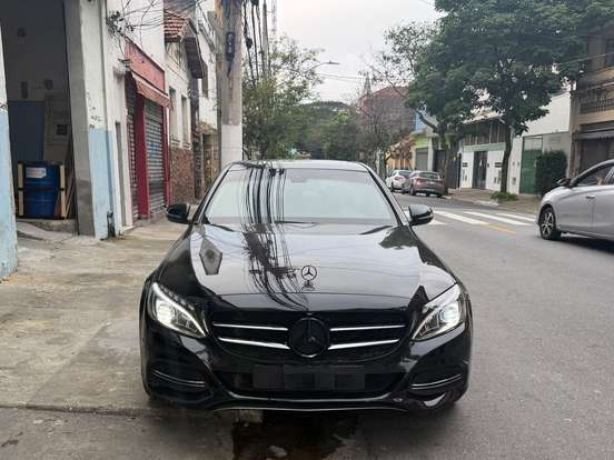 MERCEDES-BENZ-C 200-2.0 CGI AVANTGARDE 16V GASOLINA 4P AUTOMÁTICO MERCEDES-BENZ-C 200-2015