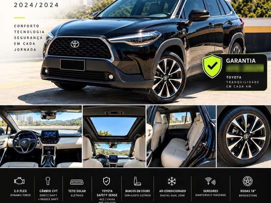 TOYOTA-COROLLA CROSS-2.0 VVT-IE FLEX XRX DIRECT SHIFT TOYOTA-COROLLA CROSS-2024