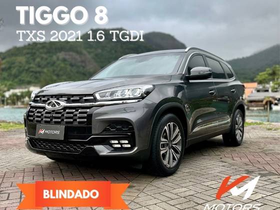 CAOA CHERY TIGGO 8 1.6 TGDI GASOLINA TXS DCT