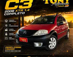 CITROËN C3 1.4 I XTR 8V FLEX 4P MANUAL CITROËN C3 1.4 I XTR 8V FLEX 4P MANUAL