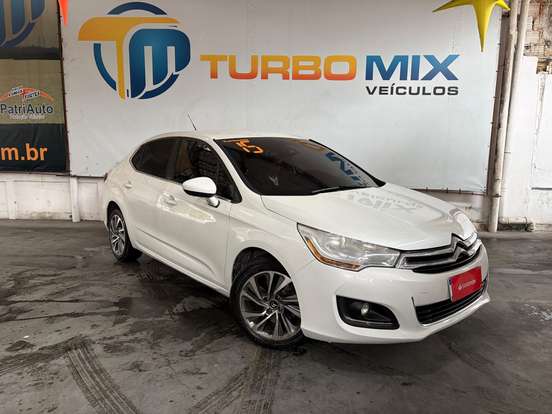 CITROËN-C4 LOUNGE-1.6 TENDANCE 16V TURBO FLEX 4P AUTOMÁTICO CITROËN-C4 LOUNGE-2015