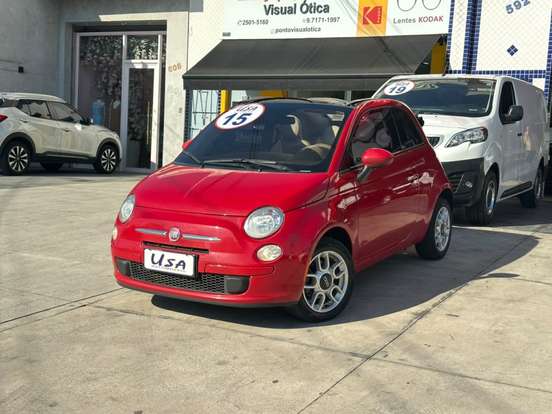 FIAT-500-1.4 CABRIO 8V FLEX 2P AUTOMATIZADO FIAT-500-2014