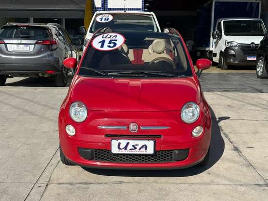 FIAT-500-1.4 CABRIO 8V FLEX 2P AUTOMATIZADO FIAT-500-2014