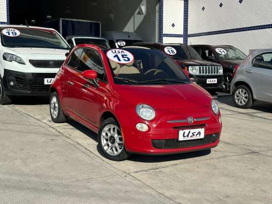 FIAT-500-1.4 CABRIO 8V FLEX 2P AUTOMATIZADO FIAT-500-2014