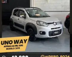 FIAT UNO 1.0 EVO WAY 8V FLEX 4P MANUAL FIAT UNO 1.0 EVO WAY 8V FLEX 4P MANUAL