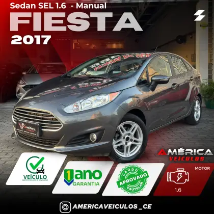 FORD FIESTA 1.6 SEL SEDAN 16V FLEX 4P MANUAL