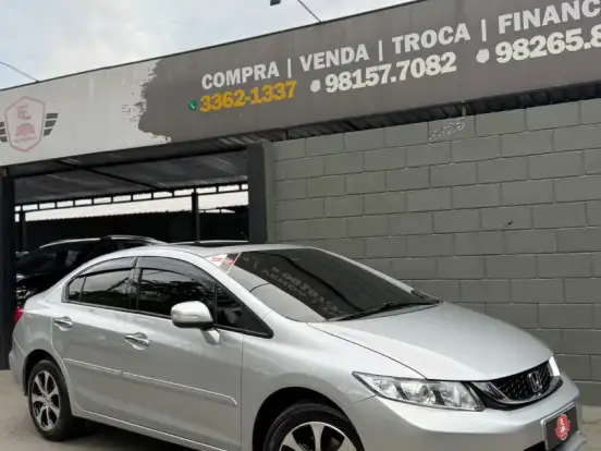 HONDA-CIVIC-2.0 EXR 16V FLEX 4P AUTOMÁTICO HONDA-CIVIC-2014
