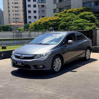 HONDA CIVIC 2.0 LXR 16V FLEX 4P AUTOMÁTICO