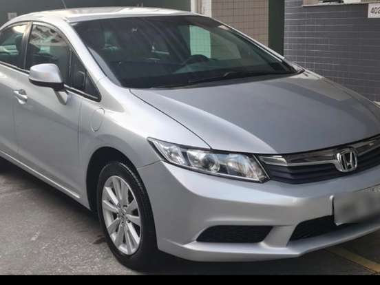HONDA-CIVIC-1.8 LXS 16V FLEX 4P AUTOMÁTICO HONDA-CIVIC-2013