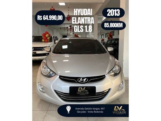 HYUNDAI-ELANTRA-1.8 GLS 16V GASOLINA 4P AUTOMÁTICO HYUNDAI-ELANTRA-2012