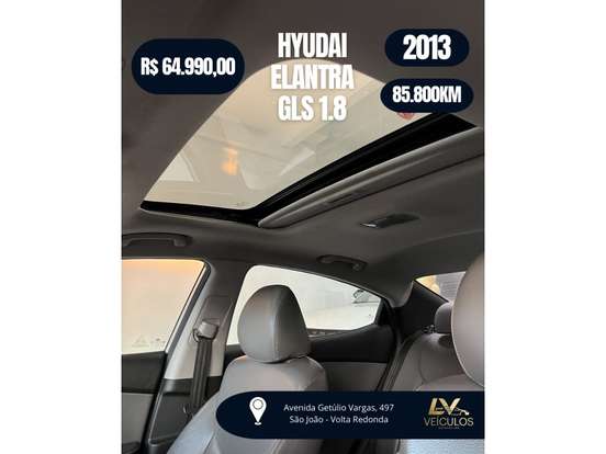HYUNDAI-ELANTRA-1.8 GLS 16V GASOLINA 4P AUTOMÁTICO HYUNDAI-ELANTRA-2012