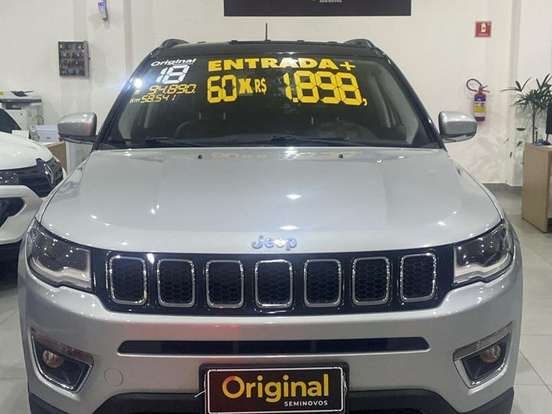 JEEP-COMPASS-2.0 16V FLEX LIMITED AUTOMÁTICO JEEP-COMPASS-2017