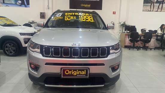 JEEP-COMPASS-2.0 16V FLEX LIMITED AUTOMÁTICO JEEP-COMPASS-2017