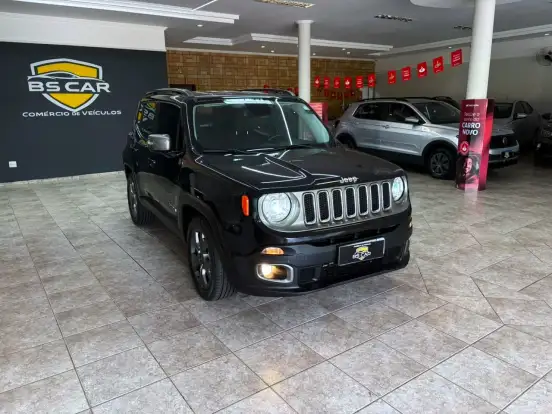 JEEP-RENEGADE-1.8 16V FLEX LIMITED 4P AUTOMÁTICO JEEP-RENEGADE-2018