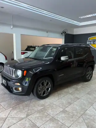 JEEP-RENEGADE-1.8 16V FLEX LIMITED 4P AUTOMÁTICO JEEP-RENEGADE-2018