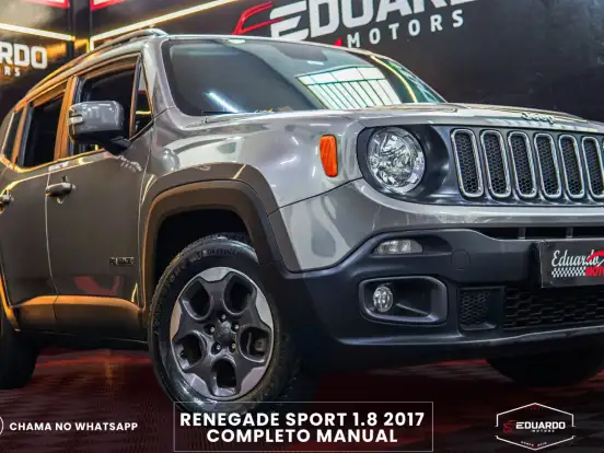 JEEP-RENEGADE-1.8 16V FLEX SPORT 4P MANUAL JEEP-RENEGADE-2017