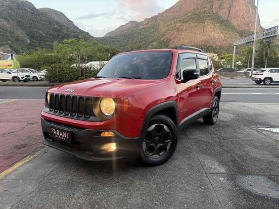 JEEP-RENEGADE-1.8 16V FLEX 4P AUTOMÁTICO JEEP-RENEGADE-2018