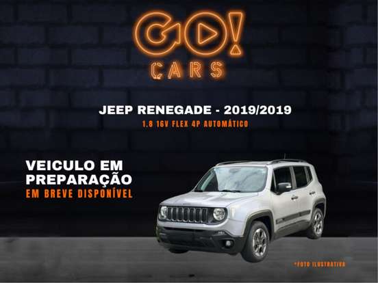 JEEP-RENEGADE-1.8 16V FLEX 4P AUTOMÁTICO JEEP-RENEGADE-2019