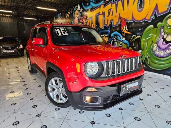 JEEP RENEGADE 1.8 16V FLEX LONGITUDE 4P AUTOMÁTICO