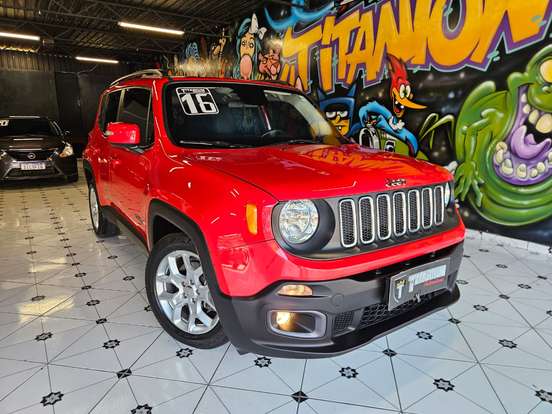 JEEP-RENEGADE-1.8 16V FLEX LONGITUDE 4P AUTOMÁTICO JEEP-RENEGADE-2015