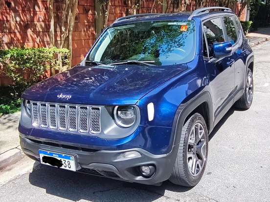 JEEP-RENEGADE-1.8 16V FLEX LONGITUDE 4P AUTOMÁTICO JEEP-RENEGADE-2021